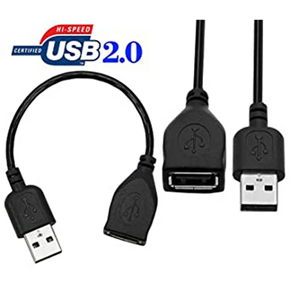 USB Extension Cable Male to Female Durable USB Port extender compatible with Flash Drive ,Keyboard,Mouse a High quality USB extender price in Pakistan