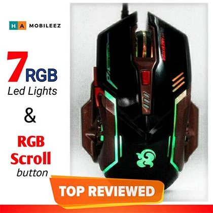 Banda Gaming mouse G2 7D optical mouse – Banda g2 gaming mouse wired mouse – Quality Gaming mouse with reasonable price price in Pakistan