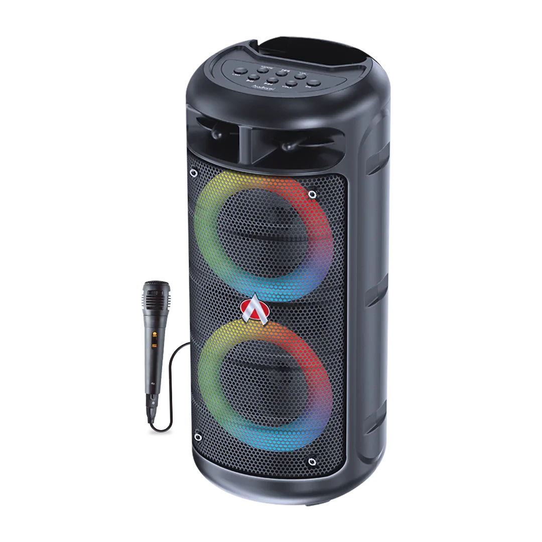 Audionic Solo X50 Portable Speaker  Mobile Speaker  TWS Function  Wired Mic  Bluetooth Speaker with Mic  Rechargeable Speakers price in Pakistan