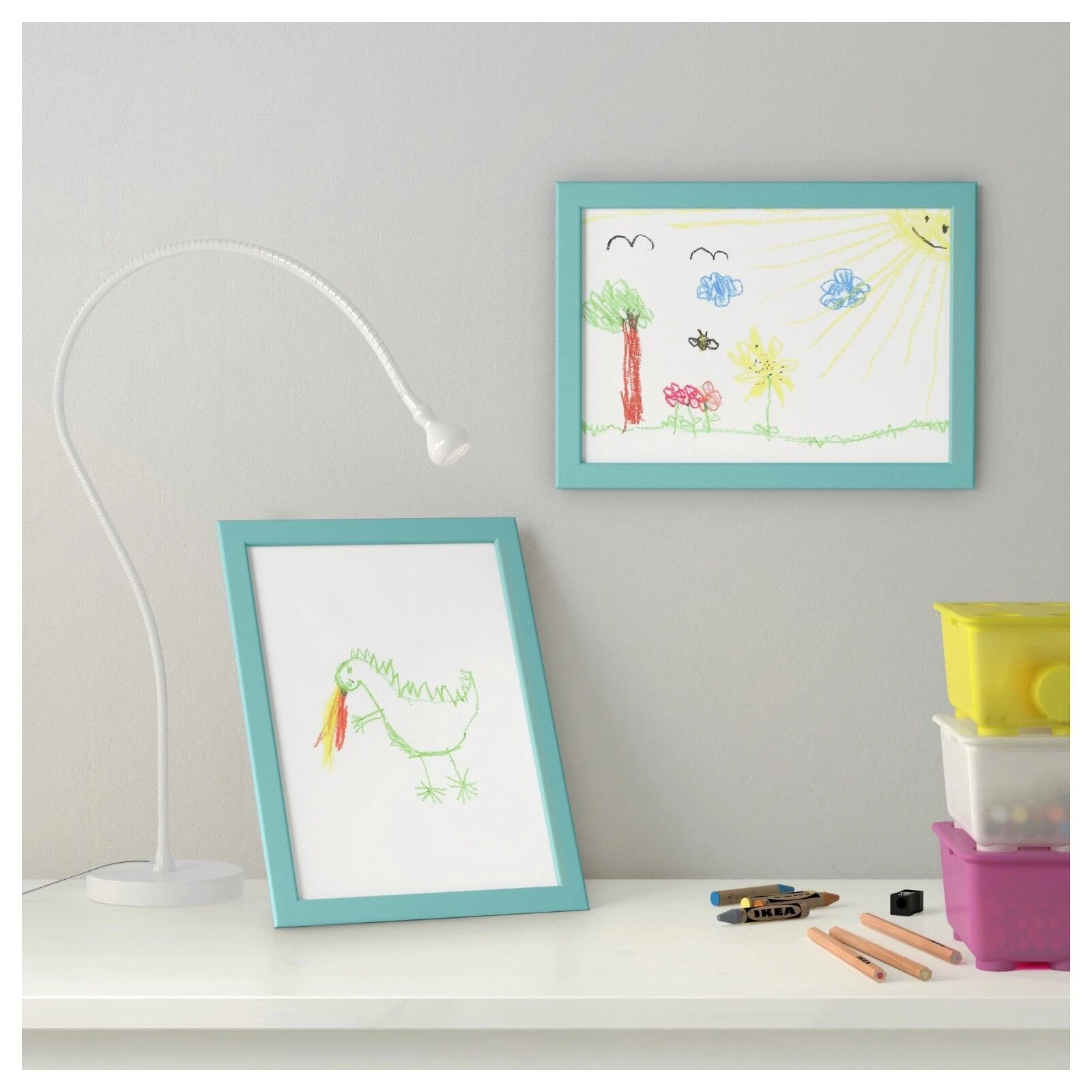 IKEA Fiskbo Picture/Photo Frame, Dark Red (21 x 30 cm) price in Pakistan