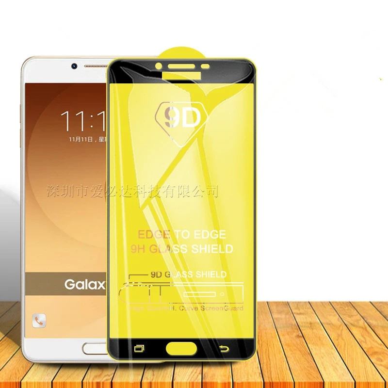 Samsung Galaxy C9  C9 Pro (High Definition 9D Full HD Tempered Glass Full Coverage Phone Screen Protector) price in Pakistan