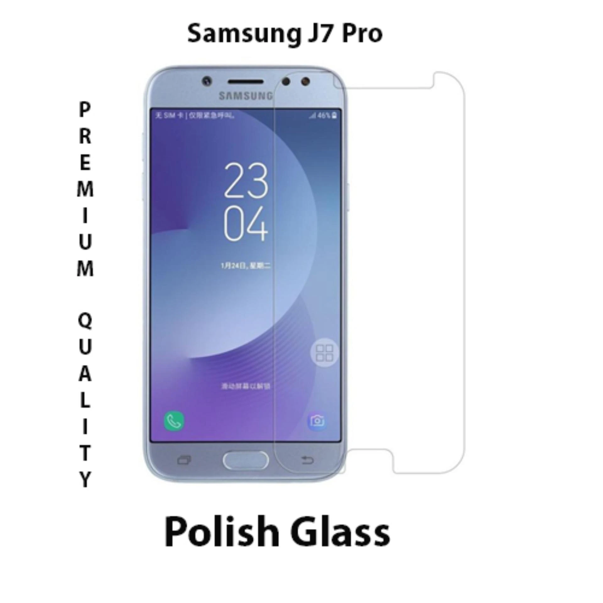 Samsung Galaxy J7 Pro (High Definition 9D 21D Full HD Tempered Glass Full Coverage Phone Screen Protector) price in Pakistan