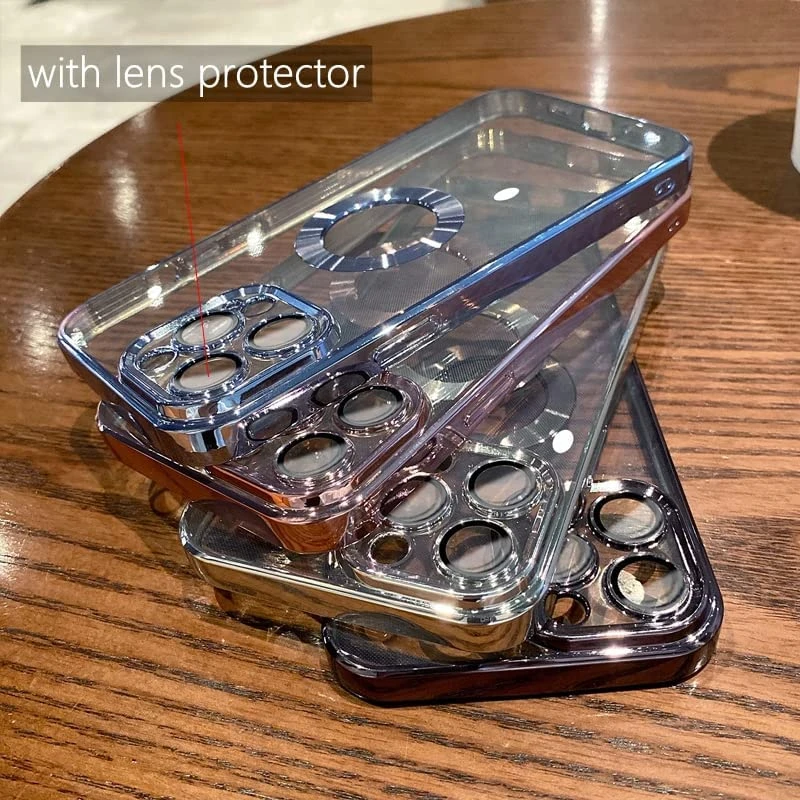 iPhone 7/8 Plus, Xs Max, 11, 11 Pro, 11 Pro Max, 12, 12 Pro, 12 Pro Max, 13, 13 Pro and 13 Pro Max with Camera Lens Protector Full Protection Case Elegant Anti-Scratch Case Cover price in Pakistan