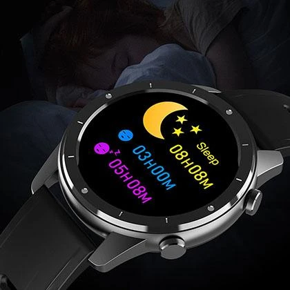 F50 1.3 inch Full Touch Screen Smart Watch Bluetooth Call Multi-sports Mode Custom Wallpaper Heart Rate Sports Waterproof Smart watch price in Pakistan